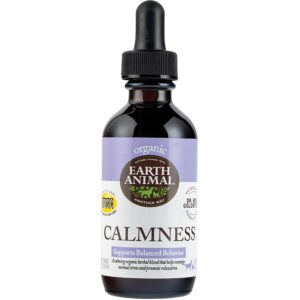Earth Animal Organic Herbal Remedies Calmness Drops