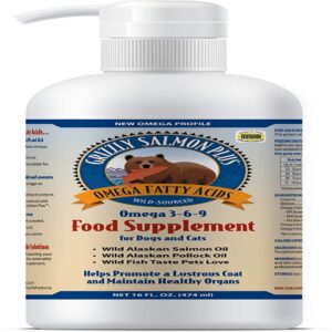 Grizzly Salmon Oil Plus Food Supplement