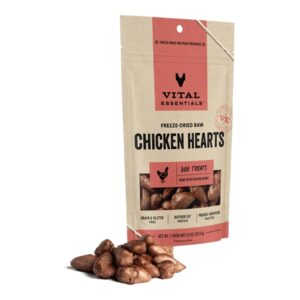 Vital Essentials Freeze-Dried Chicken Hearts